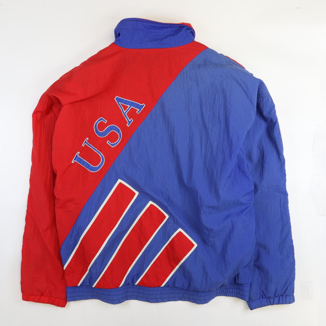 Vintage Adidas Team USA Windbreaker Light Jacket Size Large 90s