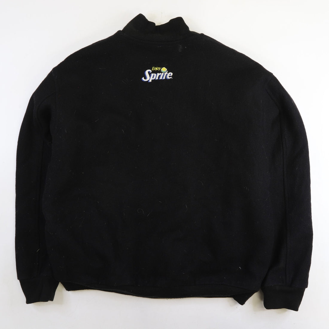 Vintage Coca Cola Sprite Wool Varsity Jacket Size XL Coke Promo