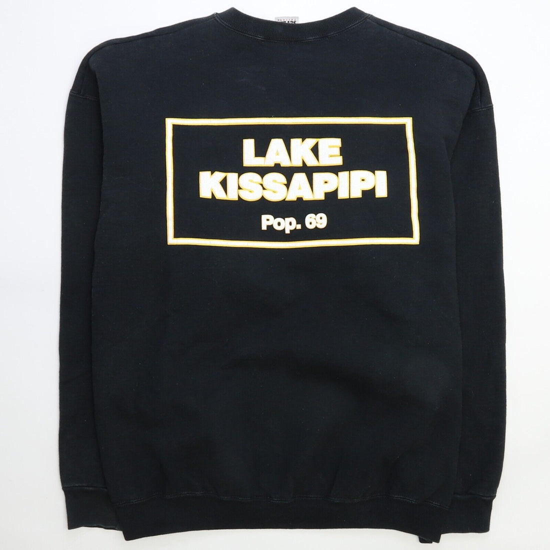 Vintage Effenheimer University Lake Kissapipi Sweatshirt 2XL Parody Humor