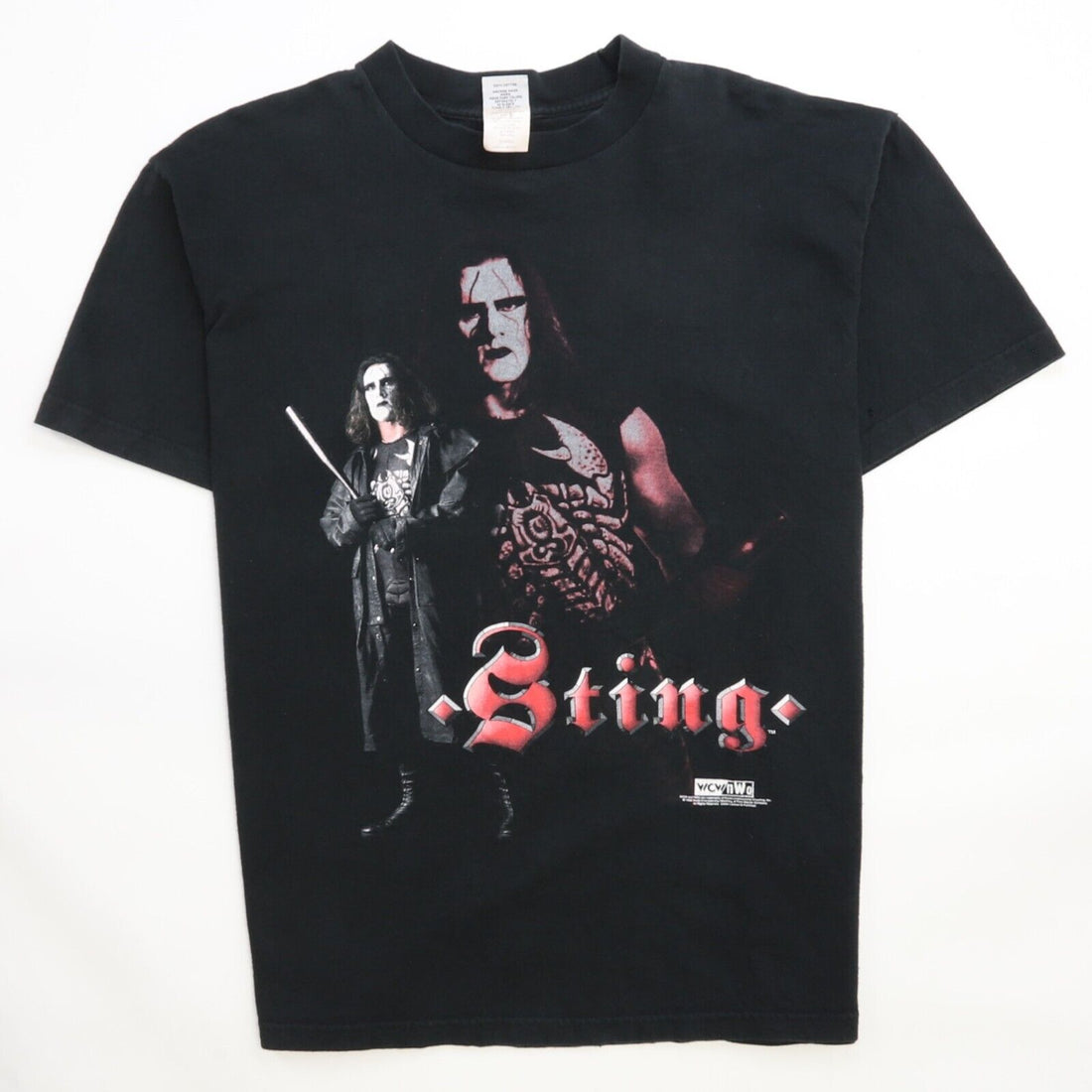 Vintage Sting WCW NWO Wrestling T-Shirt Size XL 1998 90s
