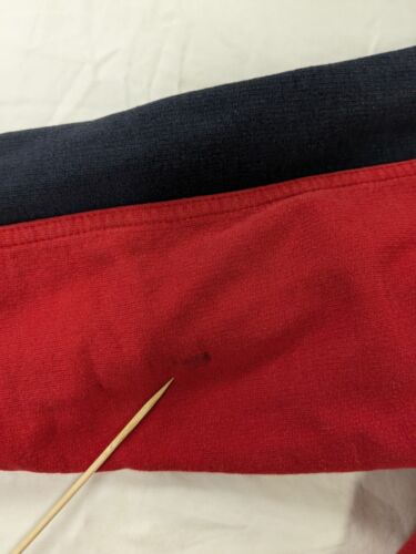 Vintage Nike Sweatshirt V-Neck Size Medium Red 90s