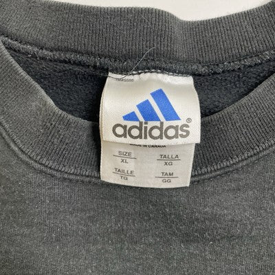 Vintage Adidas Crewneck Sweatshirt Size XL Black