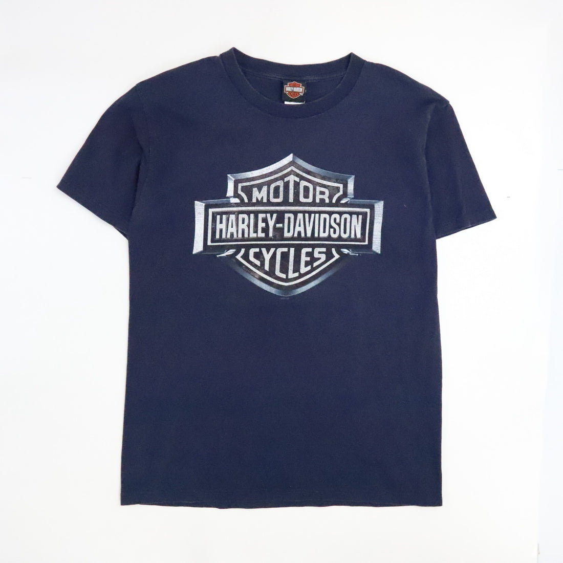 Harley Davidson Motorcycles T-Shirt Size Large Blue