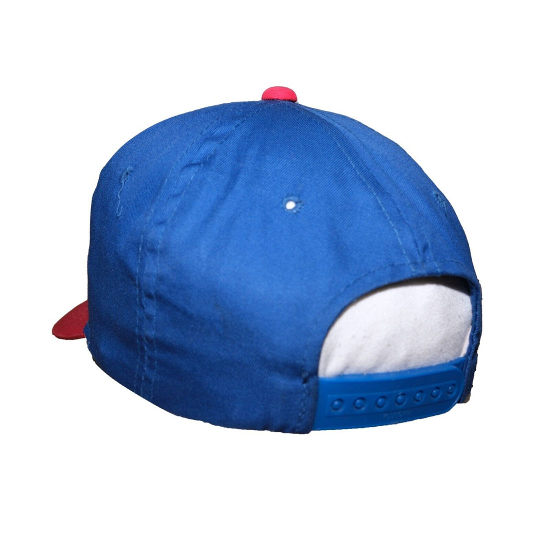 Vintage Chicago Cubs Script Twill Snapback Hat OSFA Blue 90s MLB