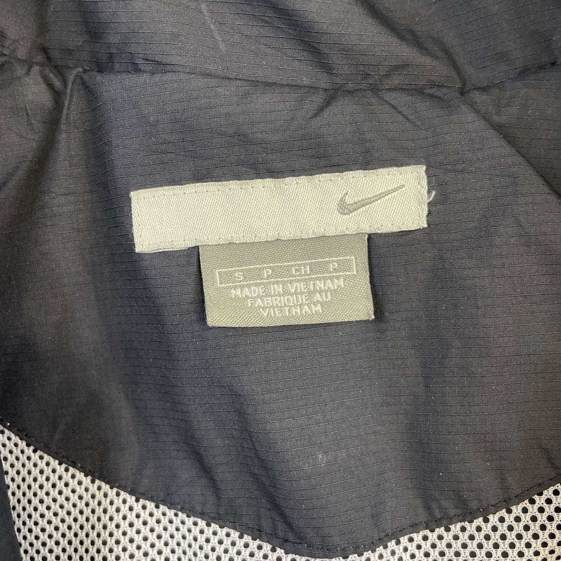 Nike Windbreaker Light Jacket Size Small Black