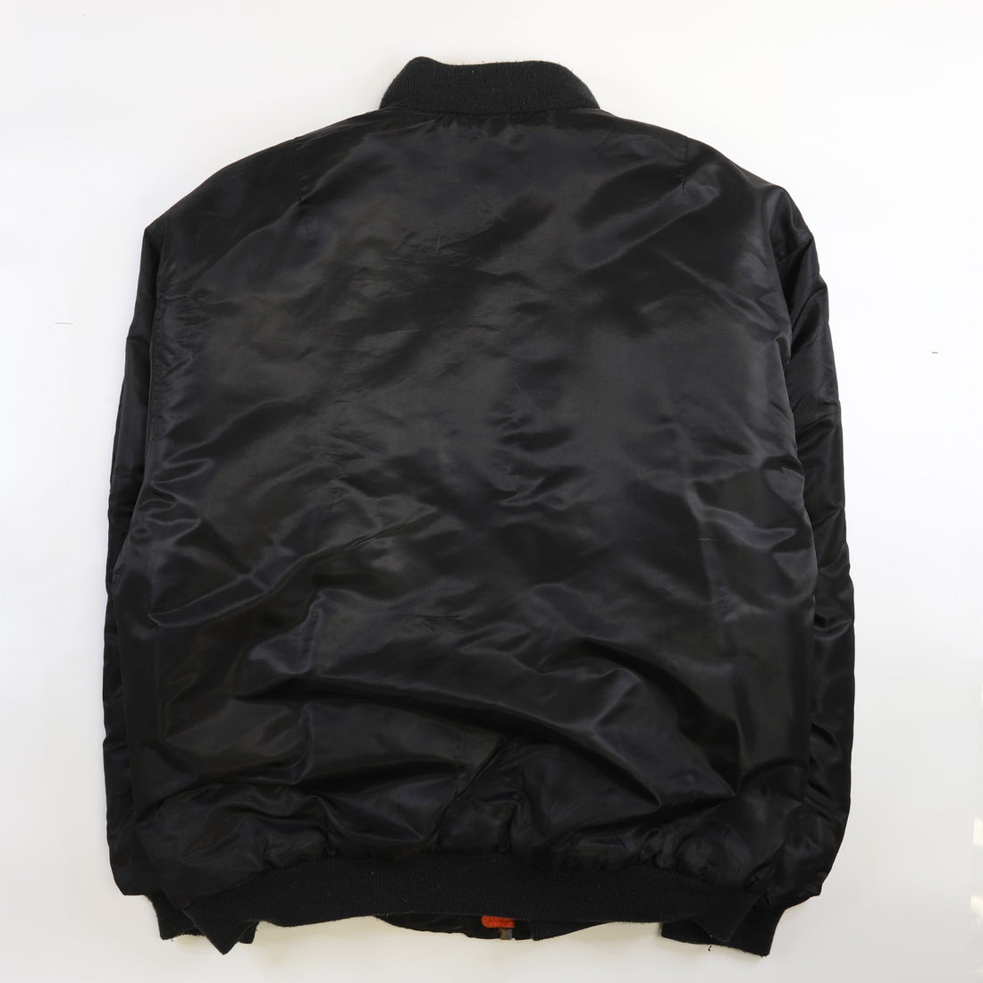 DELF USA Flight Bomber Jacket Size XL Black Reversible