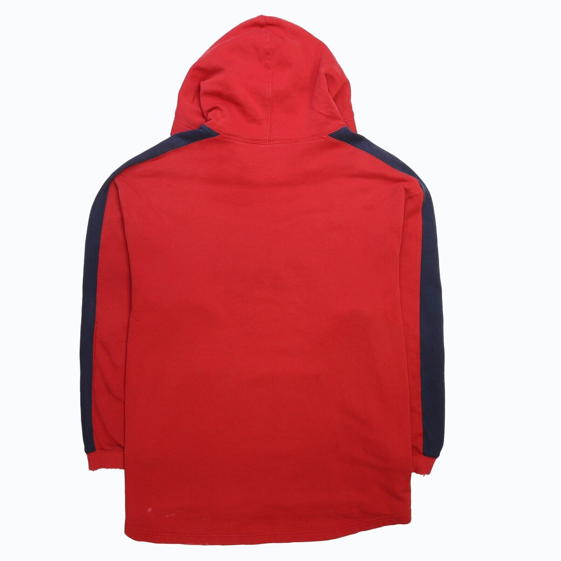 Vintage Nike Spell Out Sweatshirt Hoodie Size 2XL Red