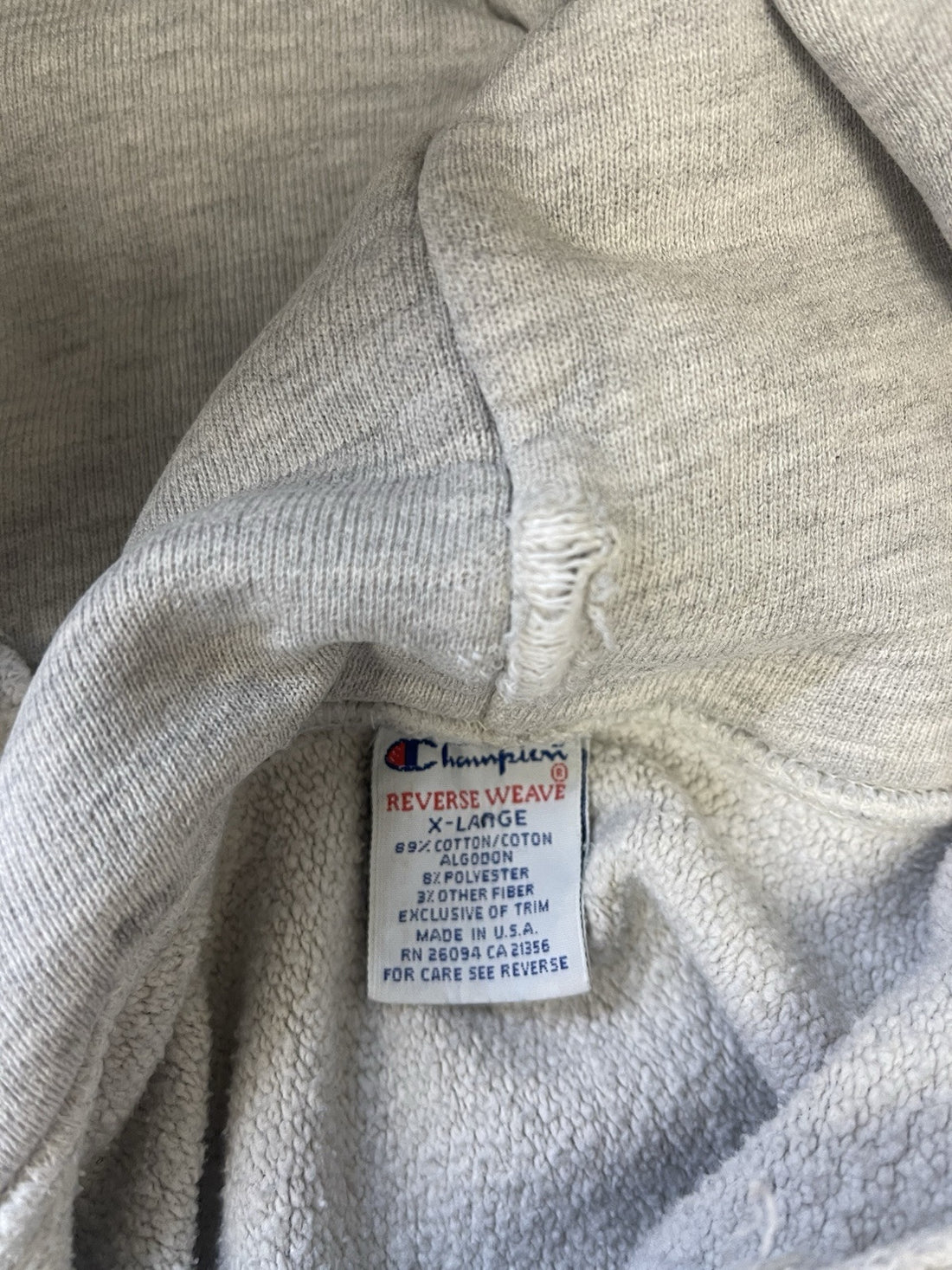 Vintage Notre Dame Boxing Champion Reverse Weave Sweatshirt Hoodie XL 90s NCAA