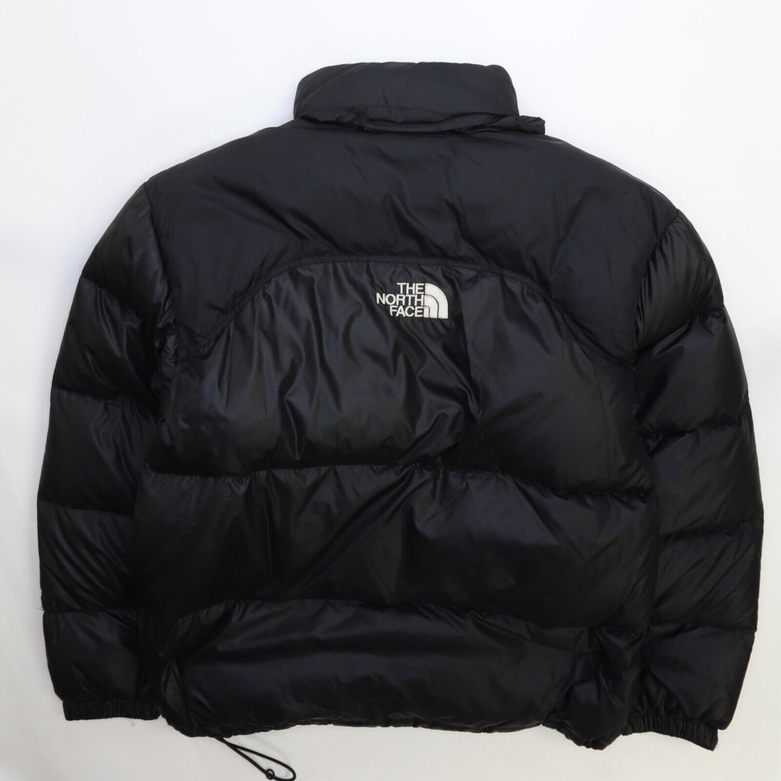 Vintage The North Face Nuptse Puffer Jacket Size Large Black Down Insulated