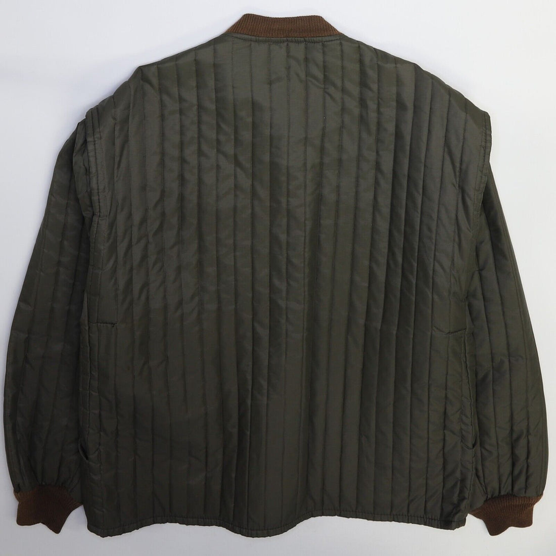 Vintage Samco Thermal Coat Jacket Size Large Green