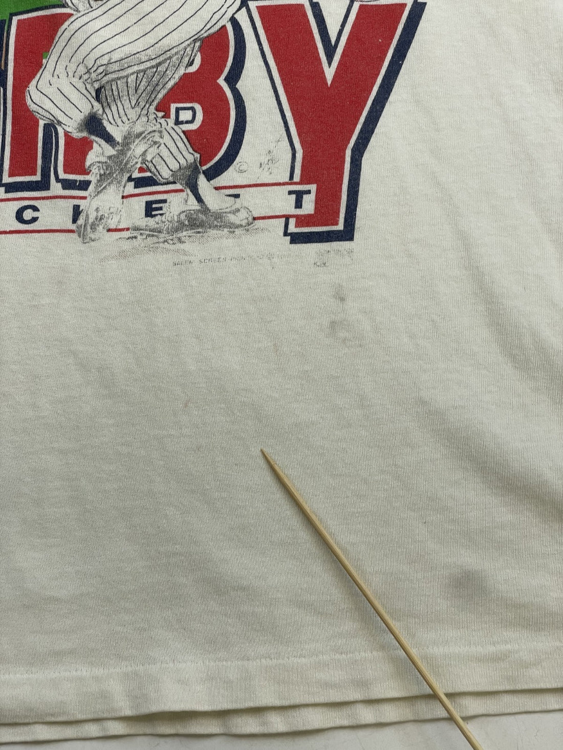 Vintage Minnesota Twins Kirby Puckett Caricature T-Shirt Size Small 90s MLB