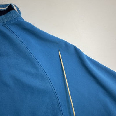 Vintage Marseille Olympics Track Jacket Size Small Blue