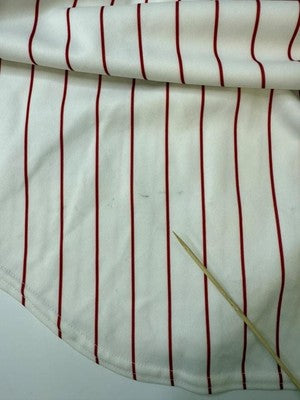 Vintage Philadelphia Phillies Pat Burrell Majestic Jersey Size XL Pinstripe MLB