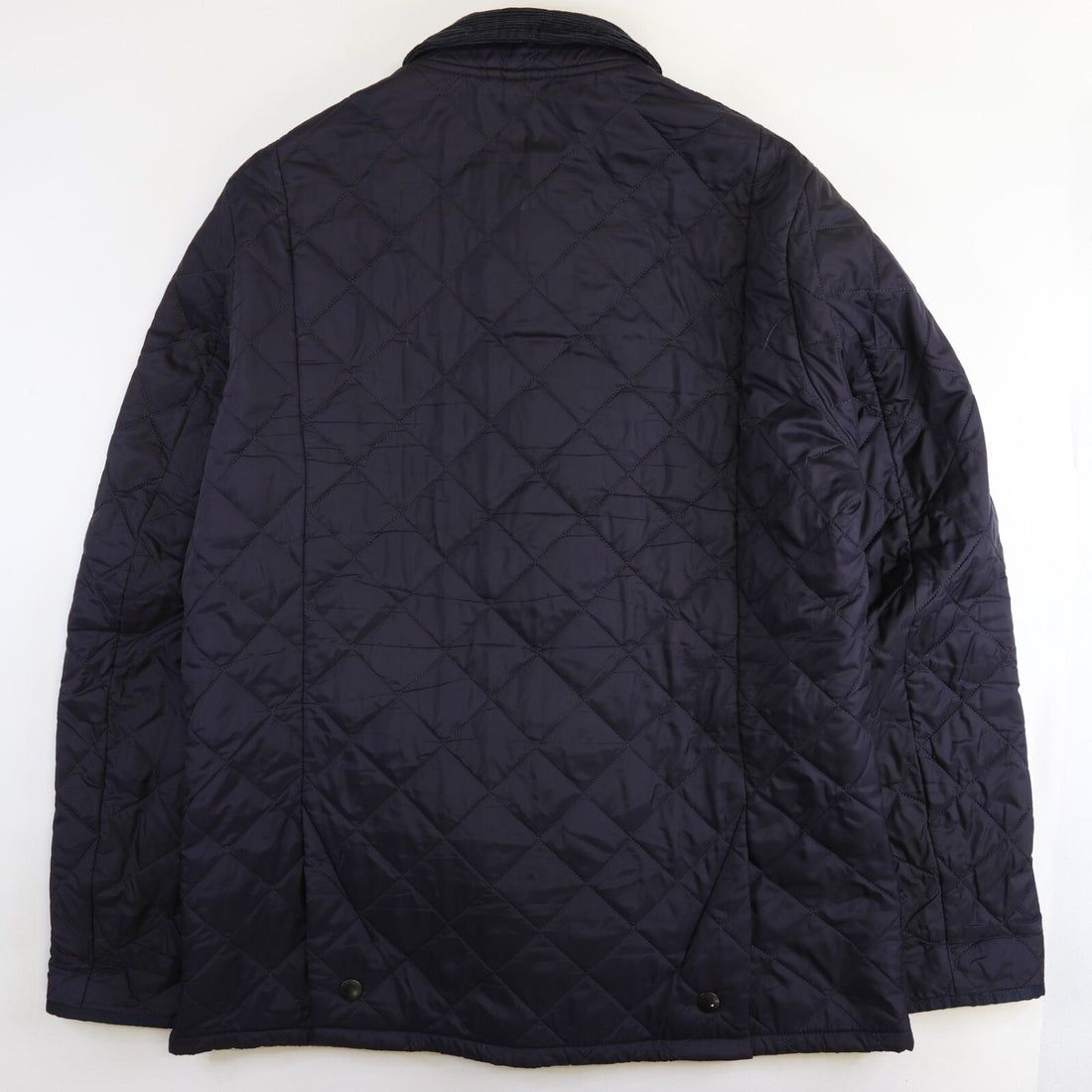 Barbour Heritage Liddesdale Quilt Coat Jacket Size XL Blue