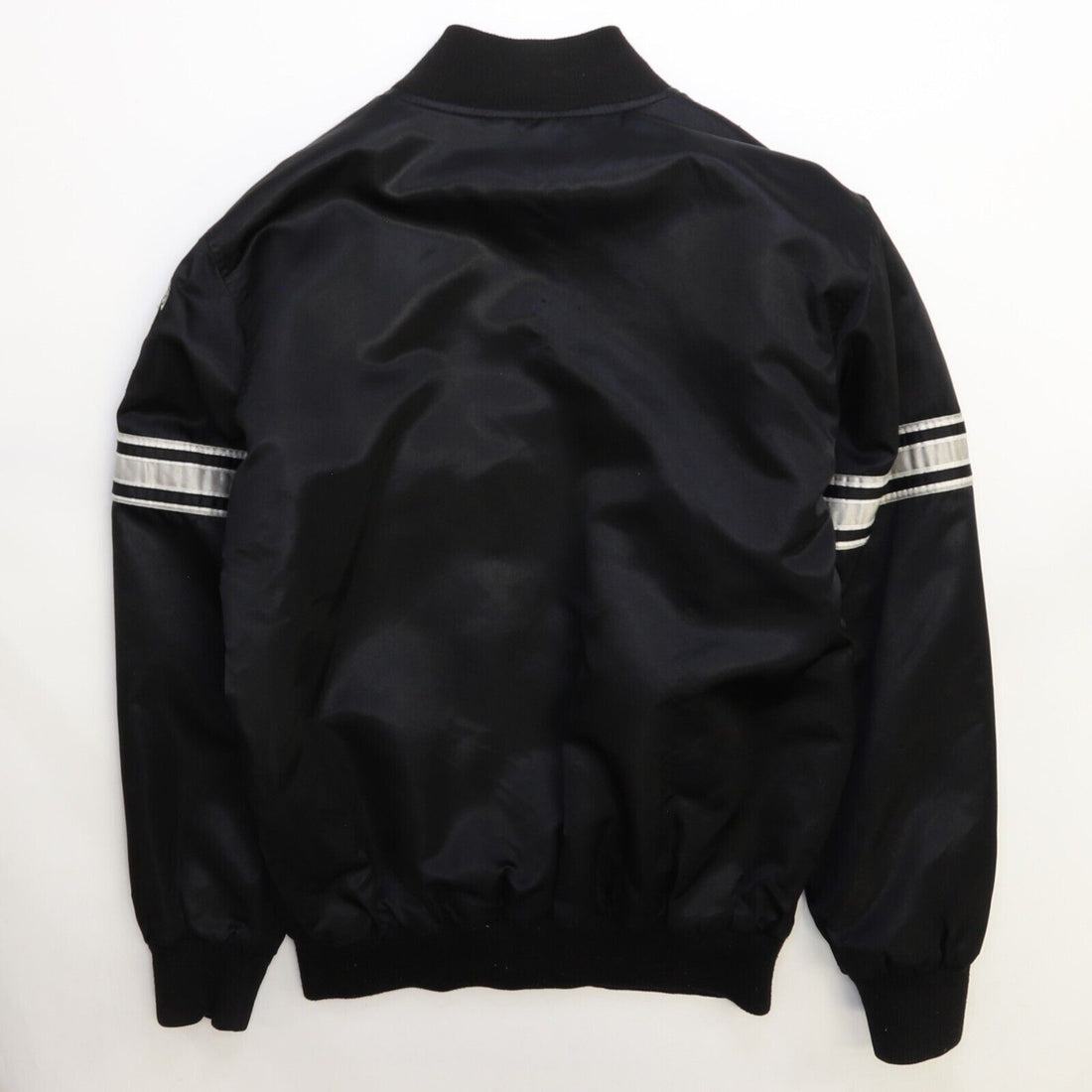 Brooklyn Nets Starter Satin Bomber Jacket Size Medium Inaugural Season NBA