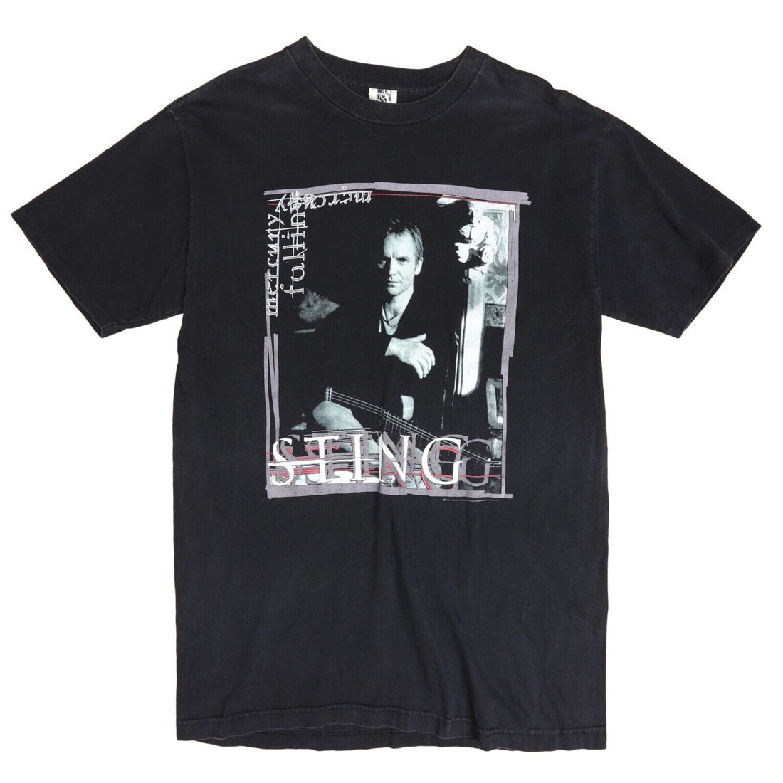 Vintage Sting Mercury Falling Tour T-Shirt Size Large Band Tee 1996 90s
