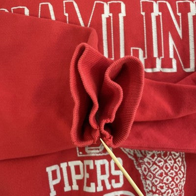 Vintage Hamline Pipers Basketball Champion Reverse Weave Sweatshirt Size XL 90s