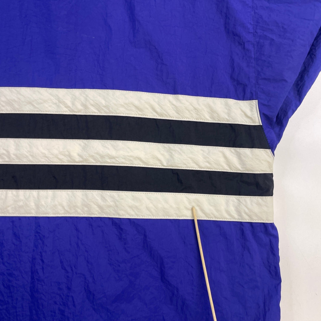 Vintage Adidas Pullover Windbreaker Light Jacket Size Large Blue