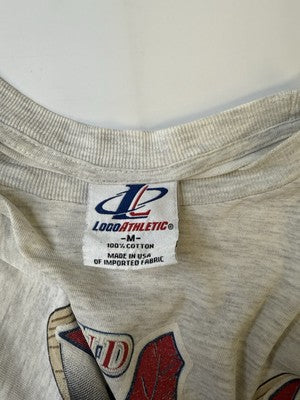 Vintage Cleveland Indians T-Shirt Size Medium 1995 90s MLB