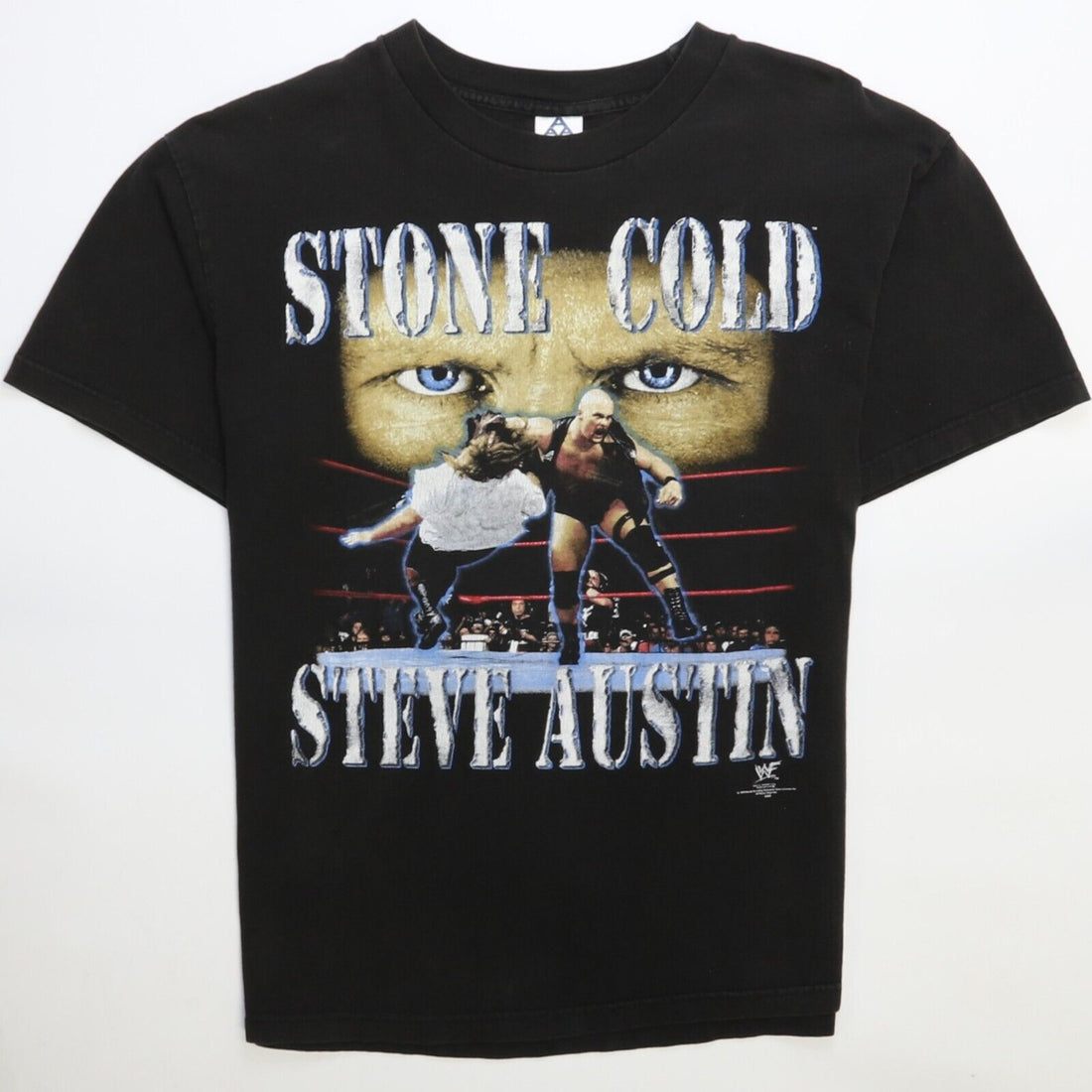Vintage Stone Cold Steve Austin Mankind Wrestling Shirt Large 1999 90s WWE WWF