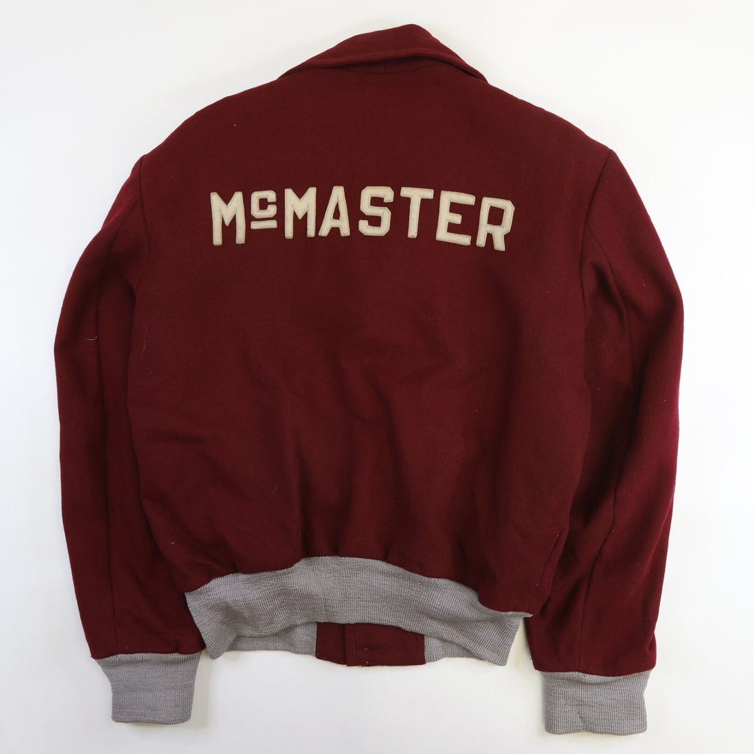 Vintage McMaster University Cappelli Wool Varsity Jacket Size Medium 1965 60s