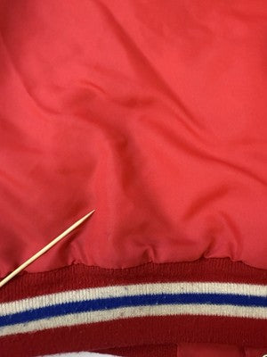 Vintage Montreal Canadiens Bomber Jacket Size Large NHL