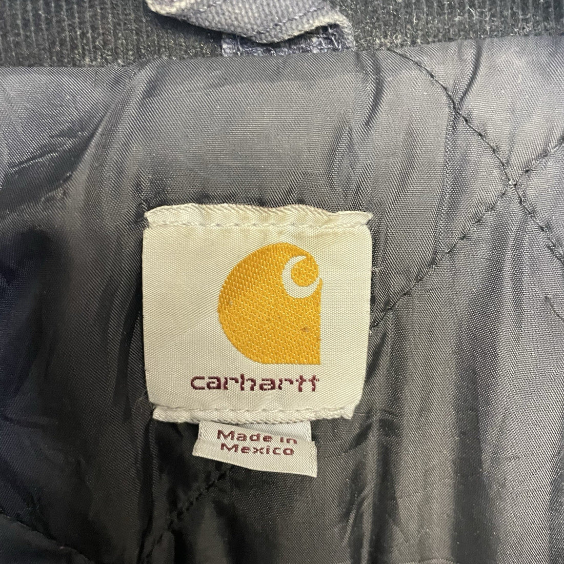 Vintage Carhartt Canvas Arctic Work Jacket Size 2XL Blue