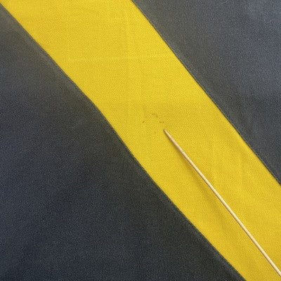 Vintage Polo Ralph Lauren Big Pony Rugby Shirt Size Medium Yellow Stripe