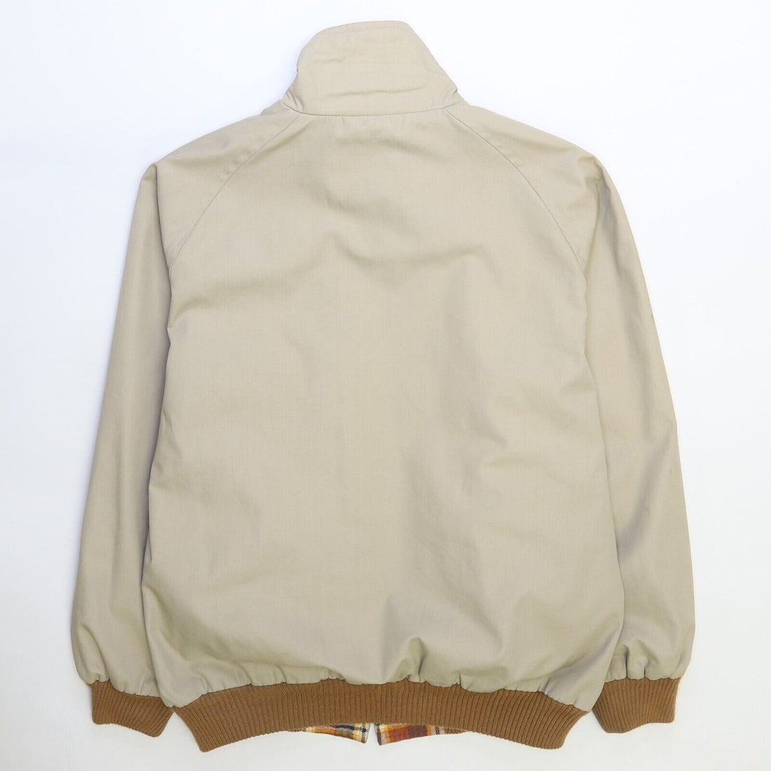 Vintage Plaid Bomber Jacket Size Small Reversible