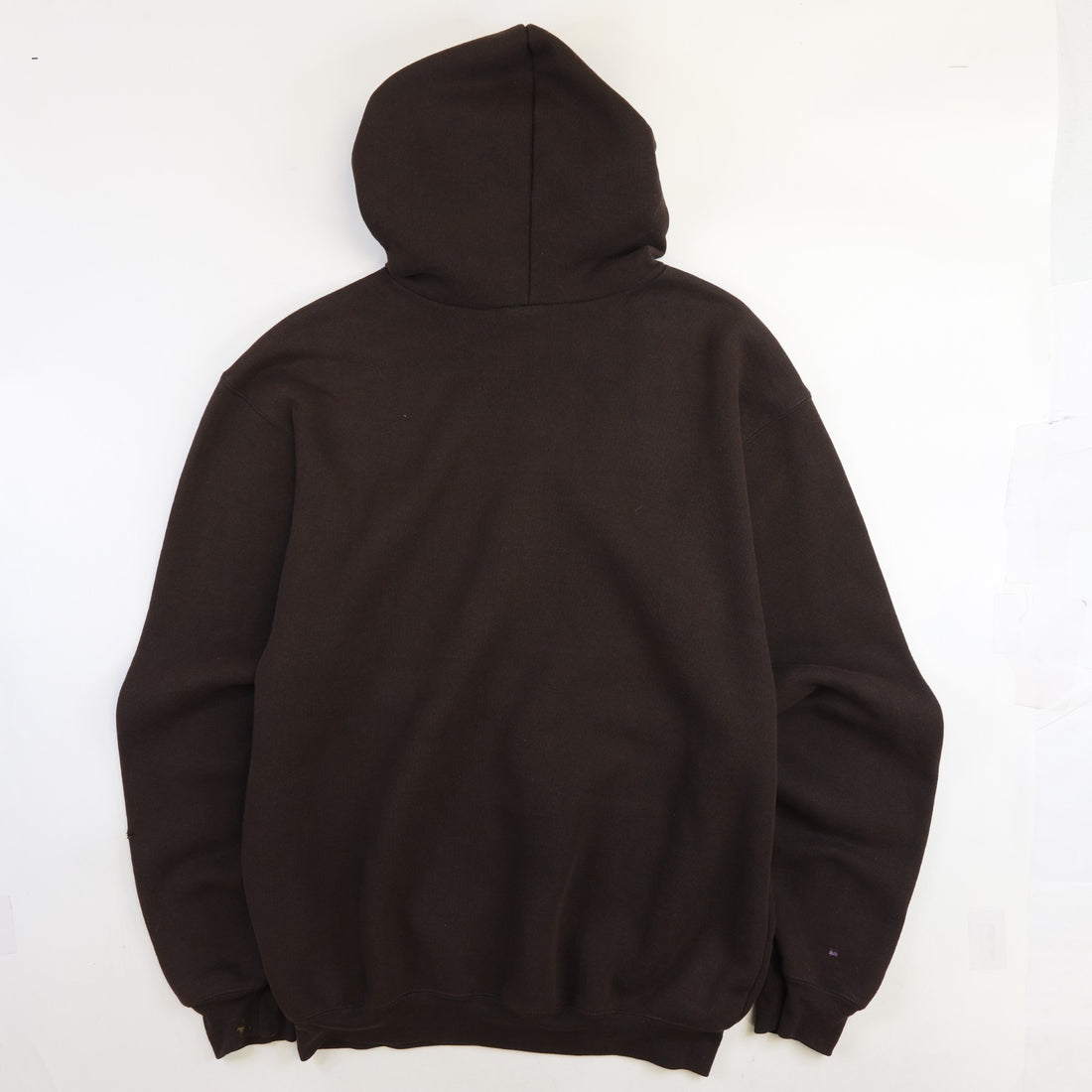 Carhartt Sweatshirt Hoodie Size Small Brown Sleeve Spell Out
