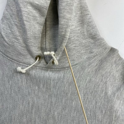 Vintage Champion Sweatshirt Hoodie Size Medium Gray 80s