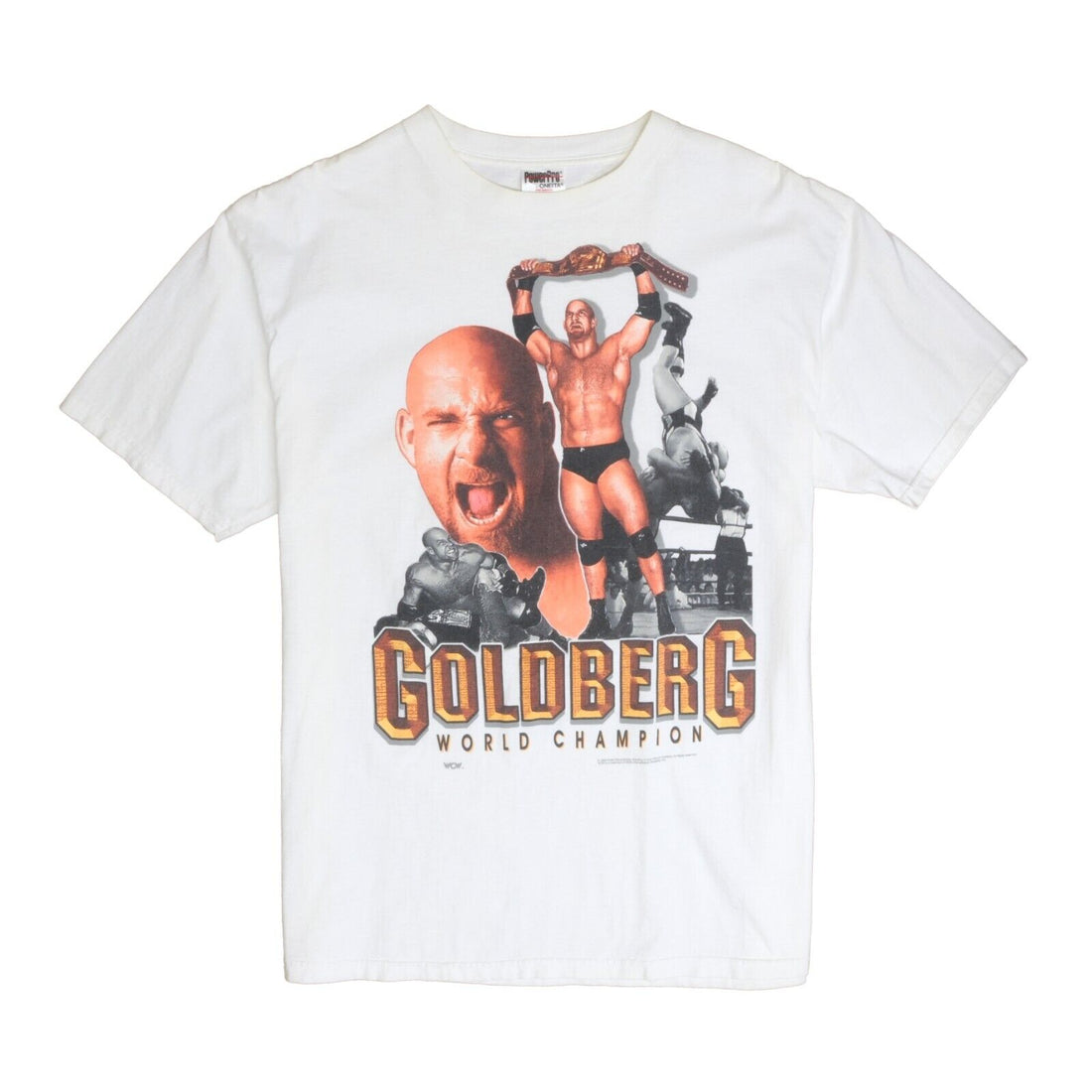 Vintage Goldberg World Champion Wrestling T-Shirt Size XL 1998 90s WCW