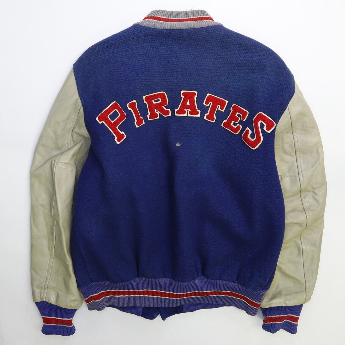 Vintage Pittsburgh Pirates Leather Wool Varsity Jacket XL Cooperstown MLB