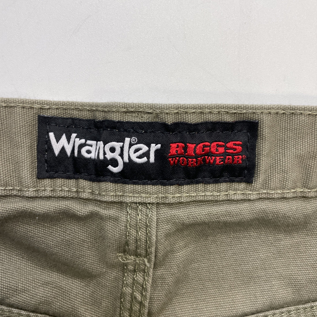Vintage Wrangler Riggs Carpenter Cargo Work Pants Size 36 X 36 Green