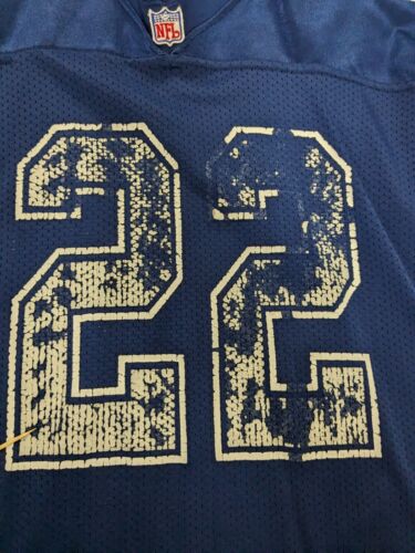 Vintage Dallas Cowboys Emitt Smith Authentic Russell Jersey Size 48 NFL