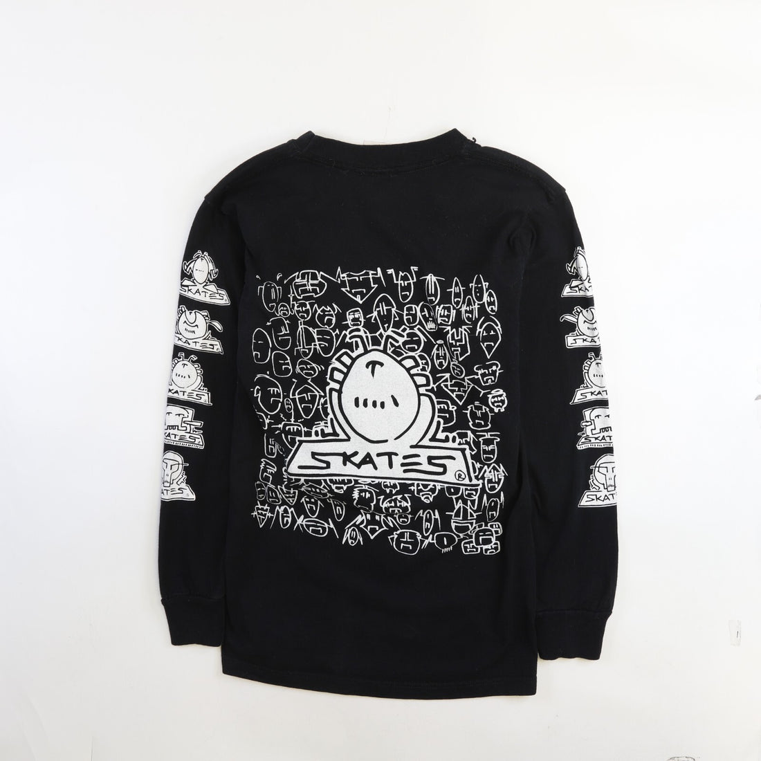 Skates Long Sleeve T-Shirt Size Small Skateboard