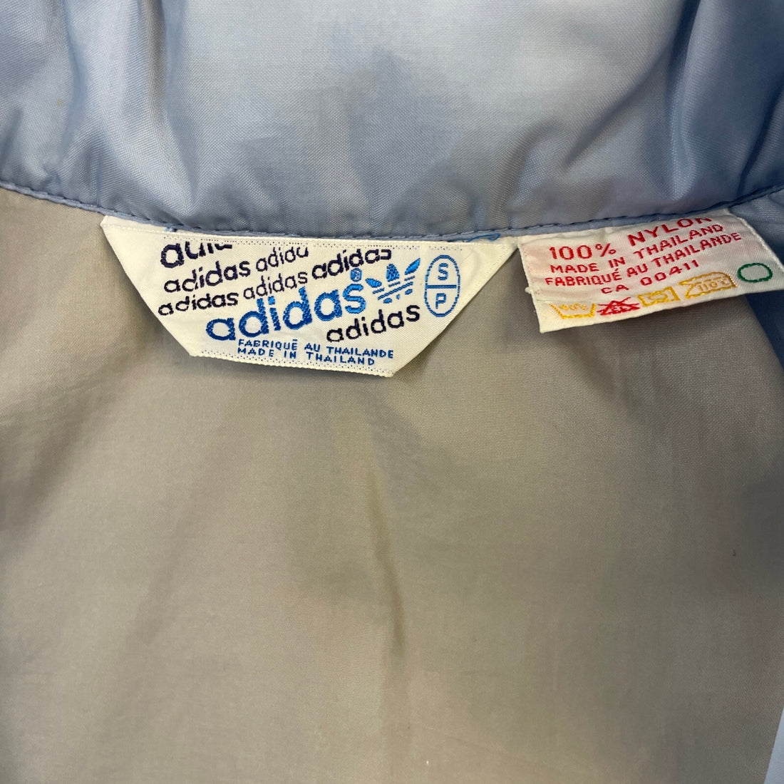 Vintage Adidas Windbreaker Light Jacket Size Small