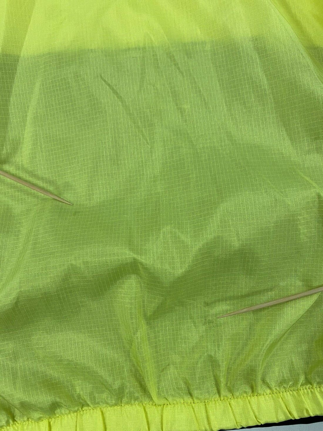 Vintage Nike Windbreaker Jacket Size XL Neon Yellow 80s 90s 1/4 Zip Pullover