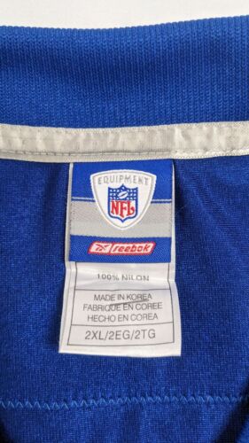 New York Giants Reebok Football Jersey Size 2XL Blue NFL