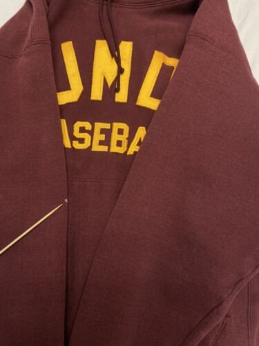 Vintage UMD Bulldogs Baseball Champion Reverse Weave Sweatshirt Size Large NCAA
