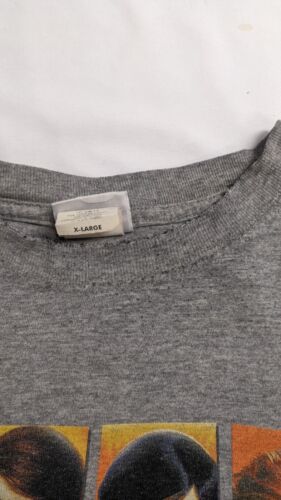 Vintage The Incredibles Disney Pixar T-Shirt Size XL Gray Movie Promo