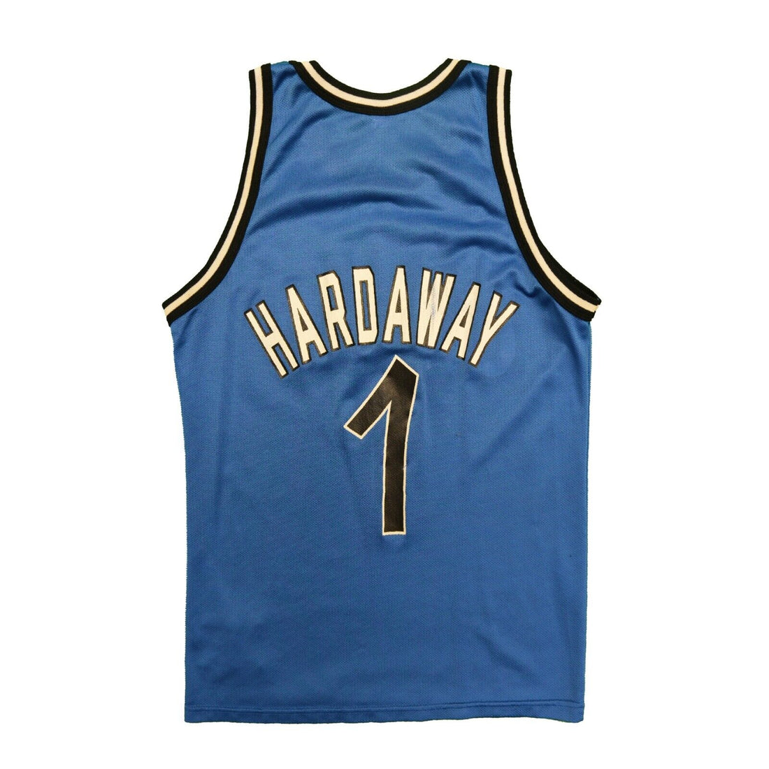 Vintage Orlando Magic Penny Hardaway Champion Jersey Size 44 Blue NBA