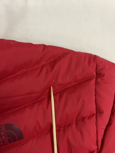 The North Face Stretch Down Insulated Puffer Jacket Size Large Red