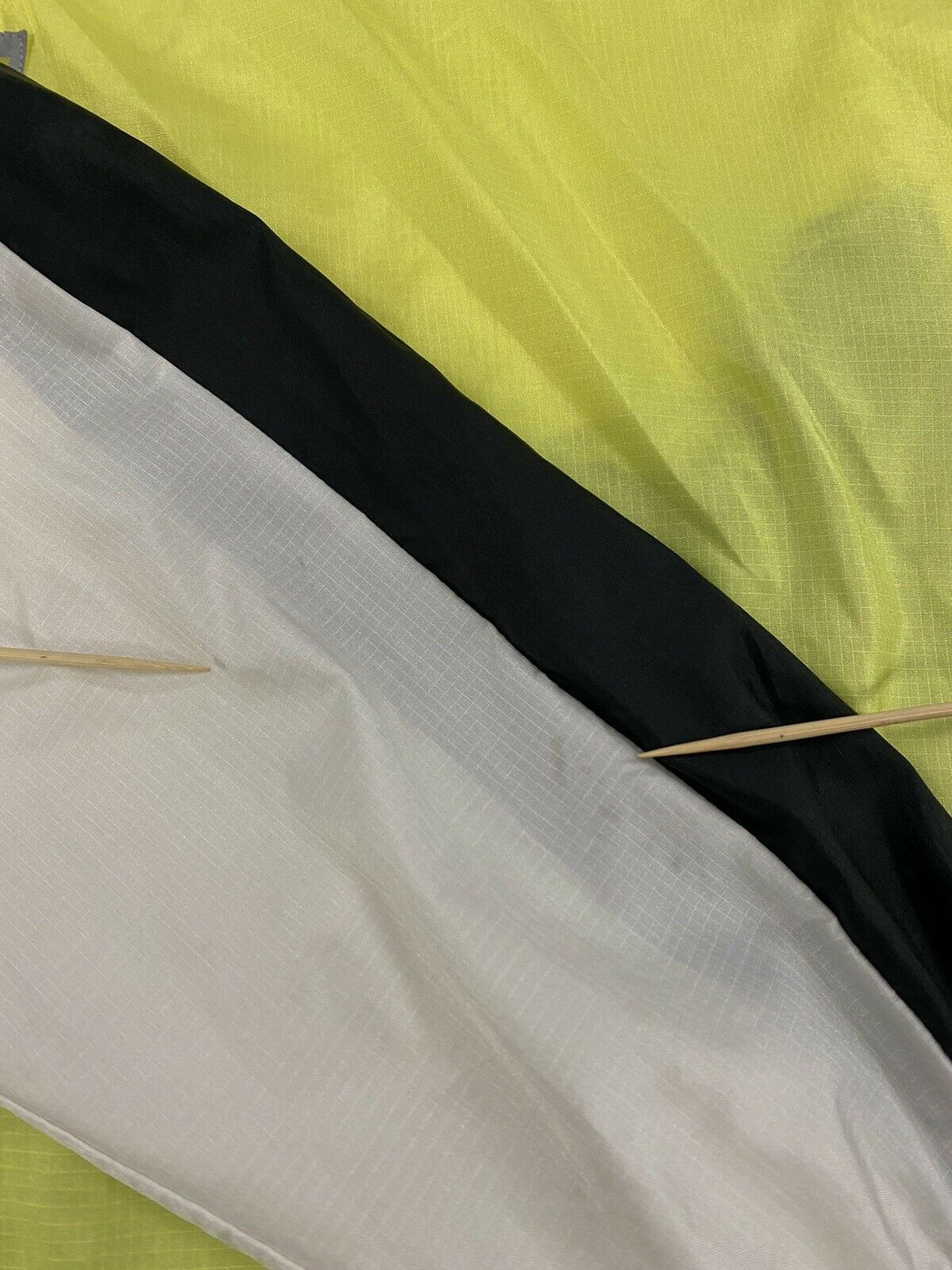 Vintage Nike Windbreaker Jacket Size XL Neon Yellow 80s 90s 1/4 Zip Pullover