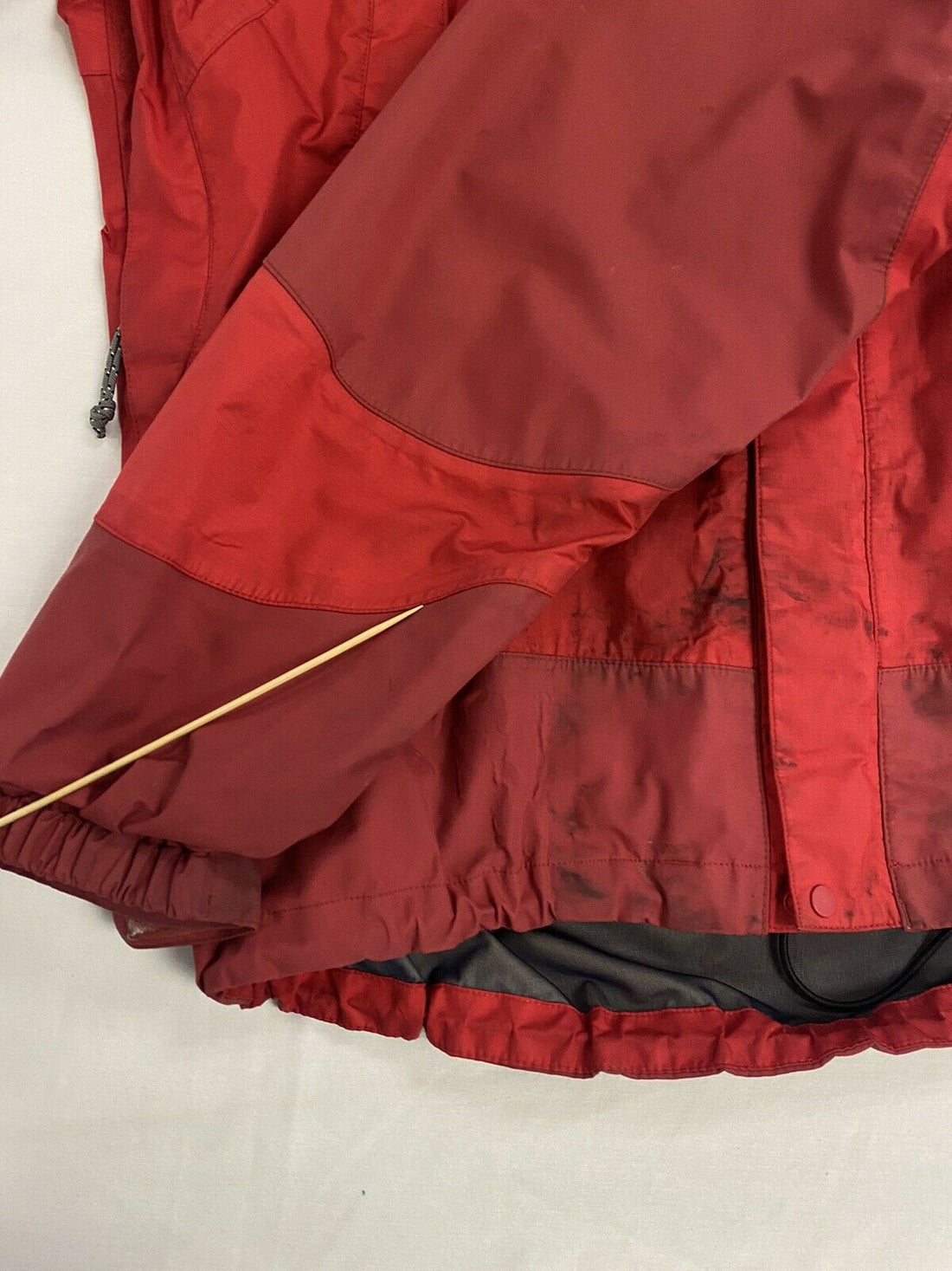 Vintage Patagonia Windbreaker Light Ski Jacket Size Medium Red