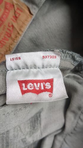Vintage Levi Strauss & Co 501 XX Denim Jeans Size 36 X 32 Pistachio Button Fly