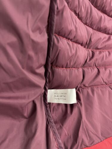 The North Face Stretch Down Insulated Puffer Jacket Size Large Red