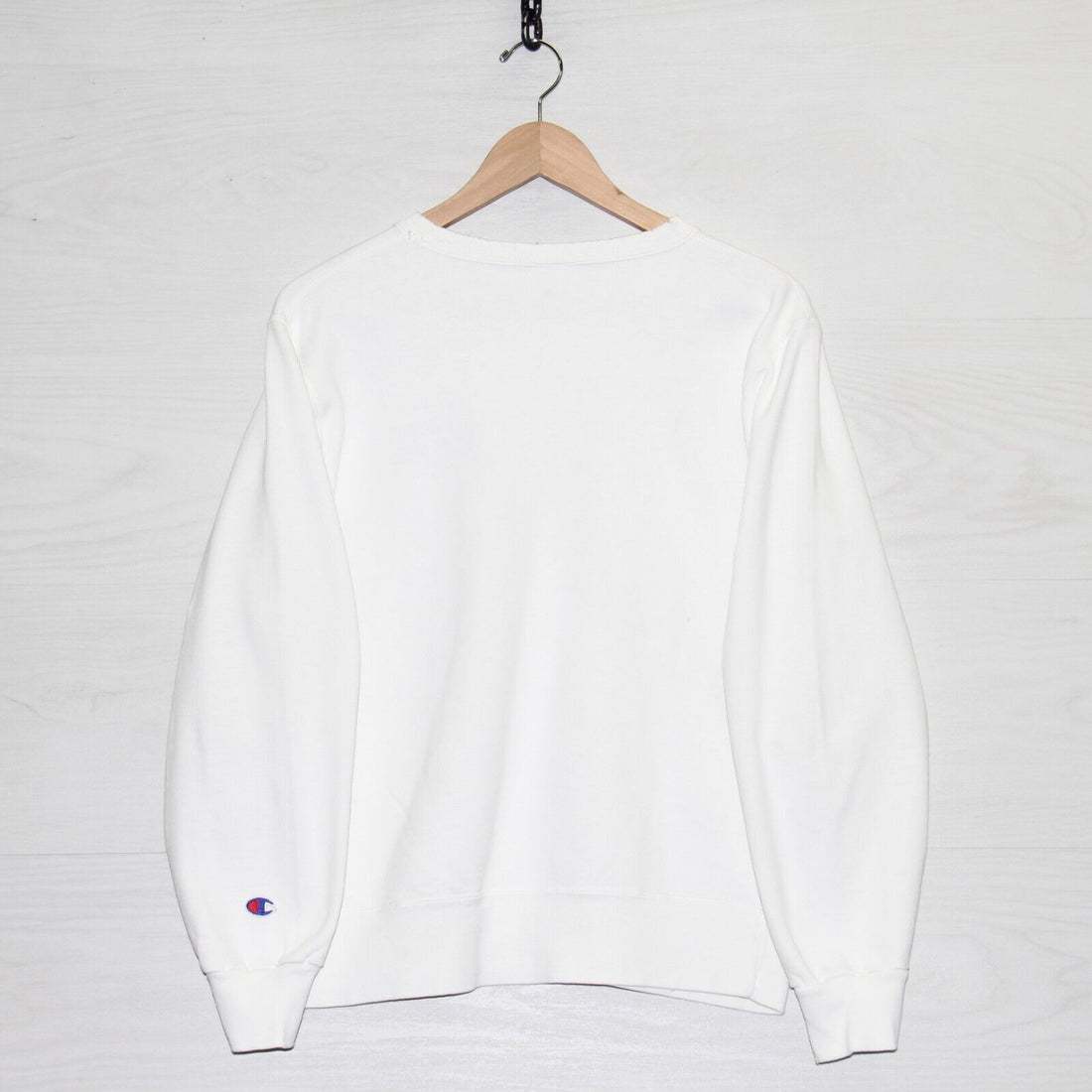 Vintage Champion Sweatshirt Crewneck Size Medium Embroidered Spell Out 90s