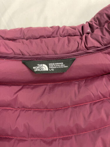 The North Face Stretch Down Insulated Puffer Jacket Size Large Red