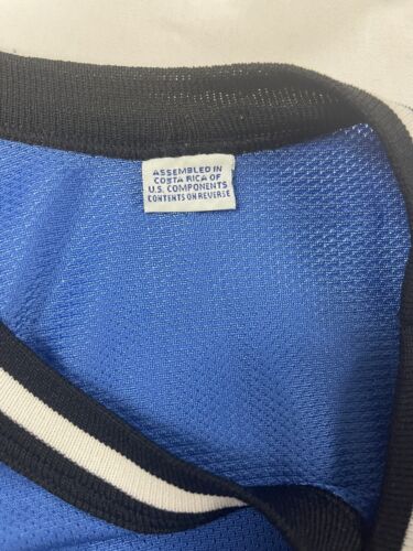 Vintage Orlando Magic Penny Hardaway Champion Jersey Size 44 Blue NBA